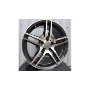 Mercedes Style 197 8.5x18 5x112 ET40 Gun Metal Face Machined