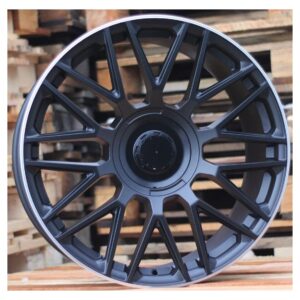 Mercedes Style 230 8.5x19 5x112 ET35 Black Matt Lip