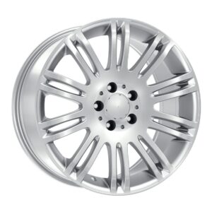 Mercedes Style 455 8.5x18 5x112 ET38 Silver Face Machined