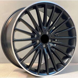 Mercedes Style 532 10x21 5x112 ET45 Black Matt Lip