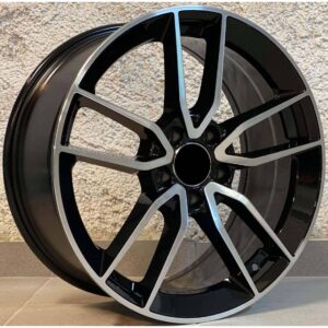 Mercedes Style 5461 8x18 5x112 ET40/43 Black Face Machined