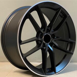 Mercedes Style 5461 8x19 5x112 ET43 Black Matt Lip