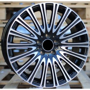 Mercedes Style 5534 8.5x18 5x112 ET45 Black Face Machined