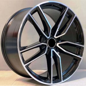 Mercedes Style 5610 8.5x20 5x112 ET30 Black Face Machined