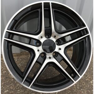 Mercedes Style 564 7.5x17 5x112 ET45 Black Face Machined