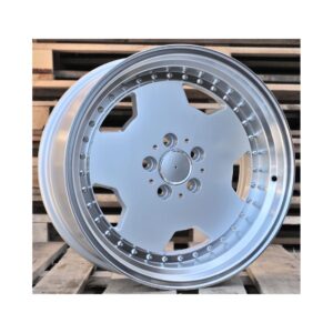 Mercedes Style 5852 8x18 5x112 ET35 Silver Lip