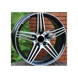 Mercedes Style 597 8x17 5x112 ET35 Black Face Machined