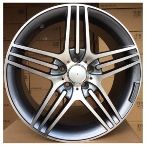 Mercedes Style 597 8x17 5x112 ET35 Gun Metal Face Machined