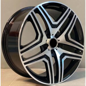 Mercedes Style 666 9x20 5x112 ET40/48 Black Face Machined