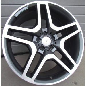 Mercedes Style 852 9.5x20 5x112/130 ET48 Gun Metal Face Machined