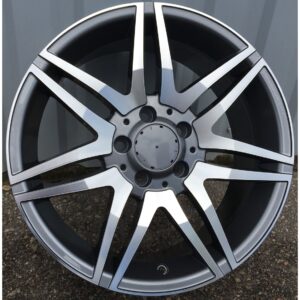 Mercedes Style 874 8x18 5x112 ET45 Gun Metal Face Machined