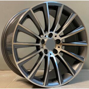 Mercedes Style 911 10x21 5x112 ET40 Gun Metal Face Machined