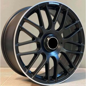 Mercedes Style 912 8.5x19 5x112 ET35/45 Black Matt Lip