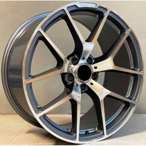 Mercedes Style 933 8.5x18 5x112 ET35 Gun Metal Face Machined