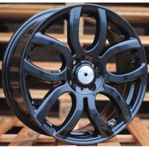 Mini Style 393 7x17 4x100 ET48 Black Glossy