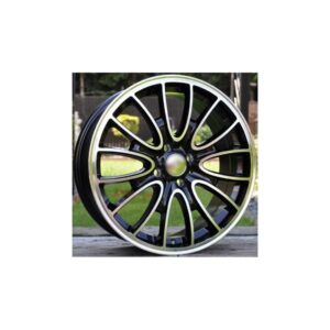 Mini Style 667 7x17 4x100 ET48 Black Face Machined