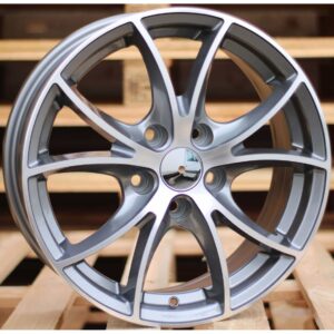 Mini Style 70 6.5x16 5x112 ET40 Gun Metal Face Machined