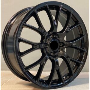 Mini Style 8093 7x17 4x100 ET40 Black Glossy