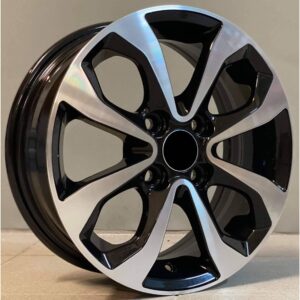 Nissan Style 415 5.5x14 4x100 ET40 Black Face Machined