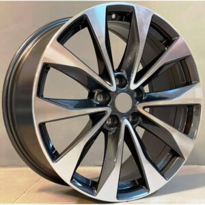 Nissan Style 544 8.5x19 5x114.3 ET50 Gun Metal Face Machined