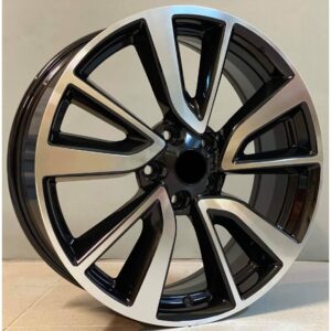 Nissan Style 546 7x17 5x114.3 ET40 Black Face Machined