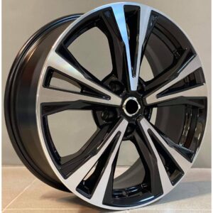 Nissan Style 5594 7x18 5x114.3 ET40 Black Face Machined