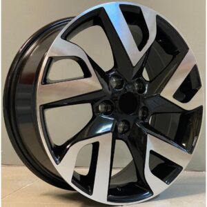 Nissan Style 78 7x17 5x114.3 ET45 Black Face Machined
