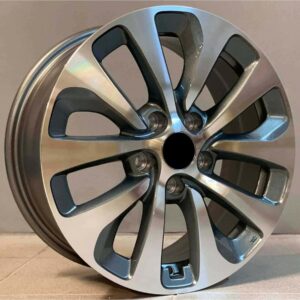 Opel Style 187 7x16 5x110 ET46 Gun Metal Face Machined