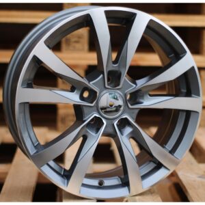 Opel Style 533 6.5x16 5x105 ET39 Gun Metal Face Machined