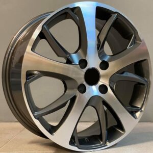 Peugeot Style 1039 6.5x16 4x108 ET30 Gun Metal Face Machined