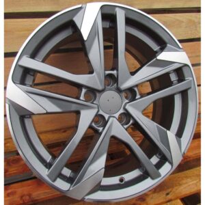Peugeot Style 170 7.5x17 5x108 ET40 Gun Metal Face Machined