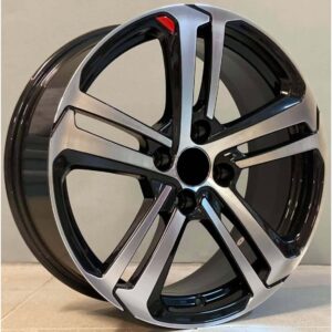 Peugeot Style 5017 6.5x15 4x108 ET20/25 Black Face Machined