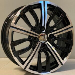 Peugeot Style 531 6.5x16 4x108 ET26 Black Face Machined