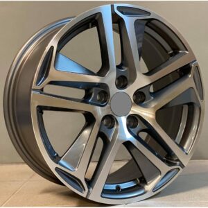 Peugeot Style 534 7x16 5x108 ET35 Gun Metal Face Machined