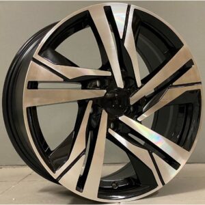 Peugeot Style 5543 7x16 5x108 ET40 Black Face Machined