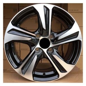 Peugeot Style 5832 5.5x14 4x108 ET25 Black Face Machined