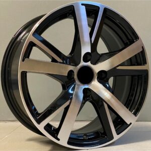 Peugeot Style 987 7x16 4x108 ET29 Black Face Machined