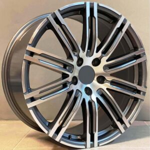 Porsche Style 1222 10x21 5x130 ET50 Gun Metal Face Machined