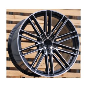 Porsche Style 1274 9x21 5x112 ET26 Black Face Machined