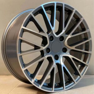 Porsche Style 179 11x21 5x130 ET58 Gun Metal Face Machined