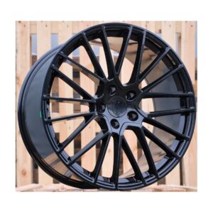 Porsche Style 179 9.5x20 5x130 ET47 Black Glossy