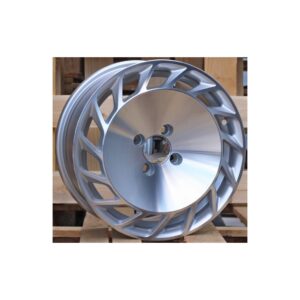 Racing 1025 7x15 4x100 ET30 Silver Face Machined