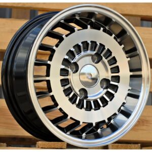 Racing 1354 5.5x13 4x100 ET30 Black Face Machined