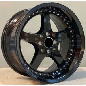 Racing 1393 7.5x16 4x100/114.3 ET35 Black Glossy