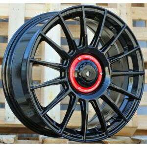 Racing 257 7.5x17 5x100 ET42 Black Glossy
