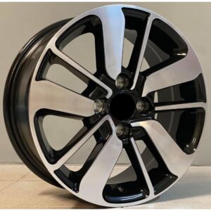 Renault Style 1036 6.5x15 4x100 ET38 Black Face Machined
