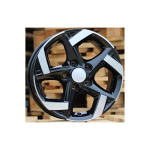 Renault Style 121 6x15 5x114.3 ET39 Black Face Machined