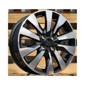 Renault Style 1785 6x16 4x100 ET45 Black Face Machined