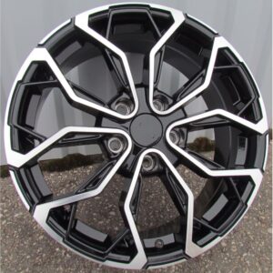 Renault Style 260 7x17 5x114.3 ET43 Black Face Machined