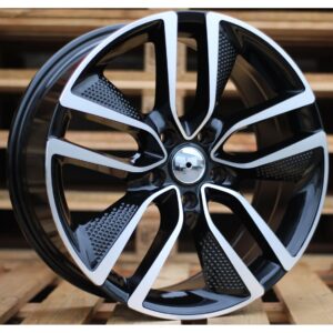Renault Style 5218 8x18 5x114.3 ET45 Black Face Machined